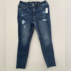 Old Navy High-Rise Rockstar Super Skinny Jeans - Dark Blue